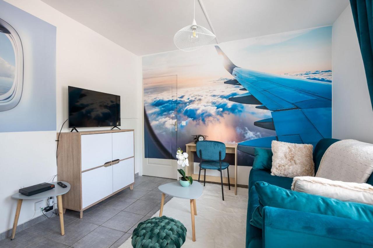 In The Sky - Casa Vostra - Caution 800 Eur & Id Requises - Ambilly Proche Tramway-Frontiere Appartement Buitenkant foto