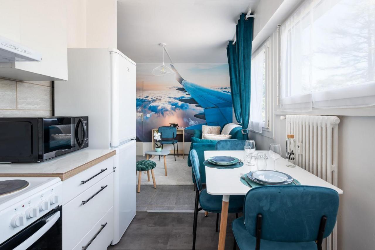 In The Sky - Casa Vostra - Caution 800 Eur & Id Requises - Ambilly Proche Tramway-Frontiere Appartement Buitenkant foto